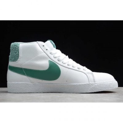 Nike Sb Zoom Blazer Mid Beyaz Kaykay Ayakkabı Türkiye - NLP4PDVI